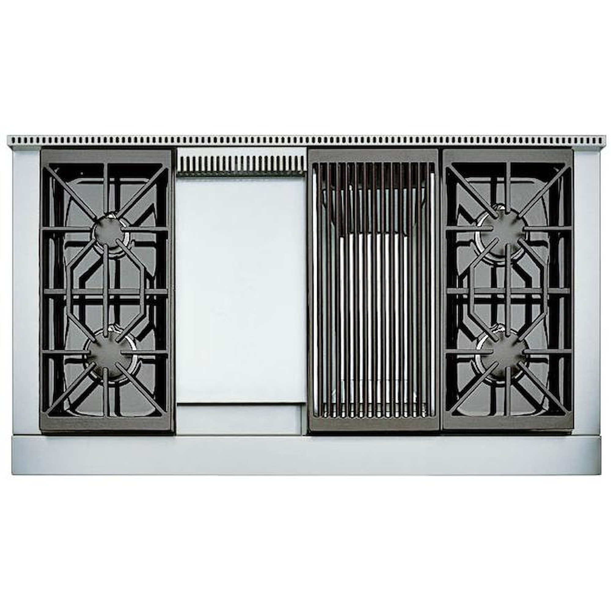 Wolf DF484CG 48" Freestanding Dual Fuel Range with Double Oven, 4